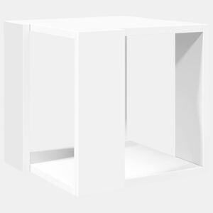 Mesa de Centro, Mesa baixa, 32x32x30 cm derivados de madeira branco