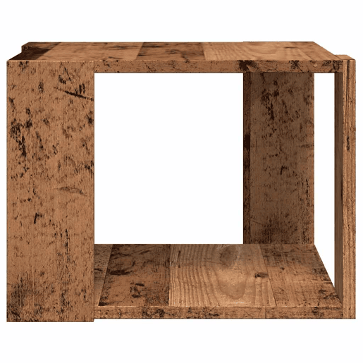 Mesa de Centro, Mesa baixa, madeira antiga 40x40x30 cm madeira trabalhada