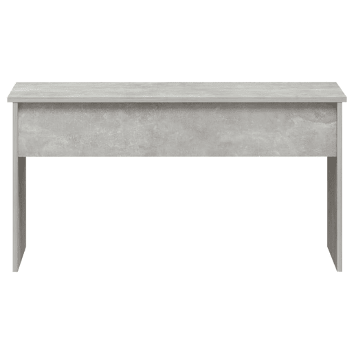 Mesa de Centro, Mesa baixa, 102x50,5x52,5cm madeira processada cinza cimento