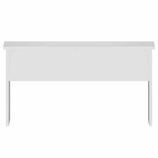 Mesa de Centro, Mesa baixa, 80x50,5x41,5 cm madeira processada branco