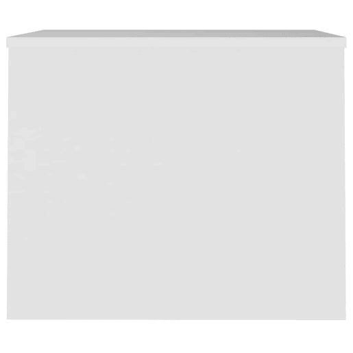 Mesa de Centro, Mesa baixa, 80x50,5x41,5 cm madeira processada branco