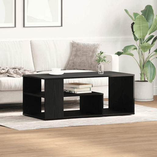 Mesa de Centro, Mesa baixa, Carvalho Preto 100 x 50 x 40 cm