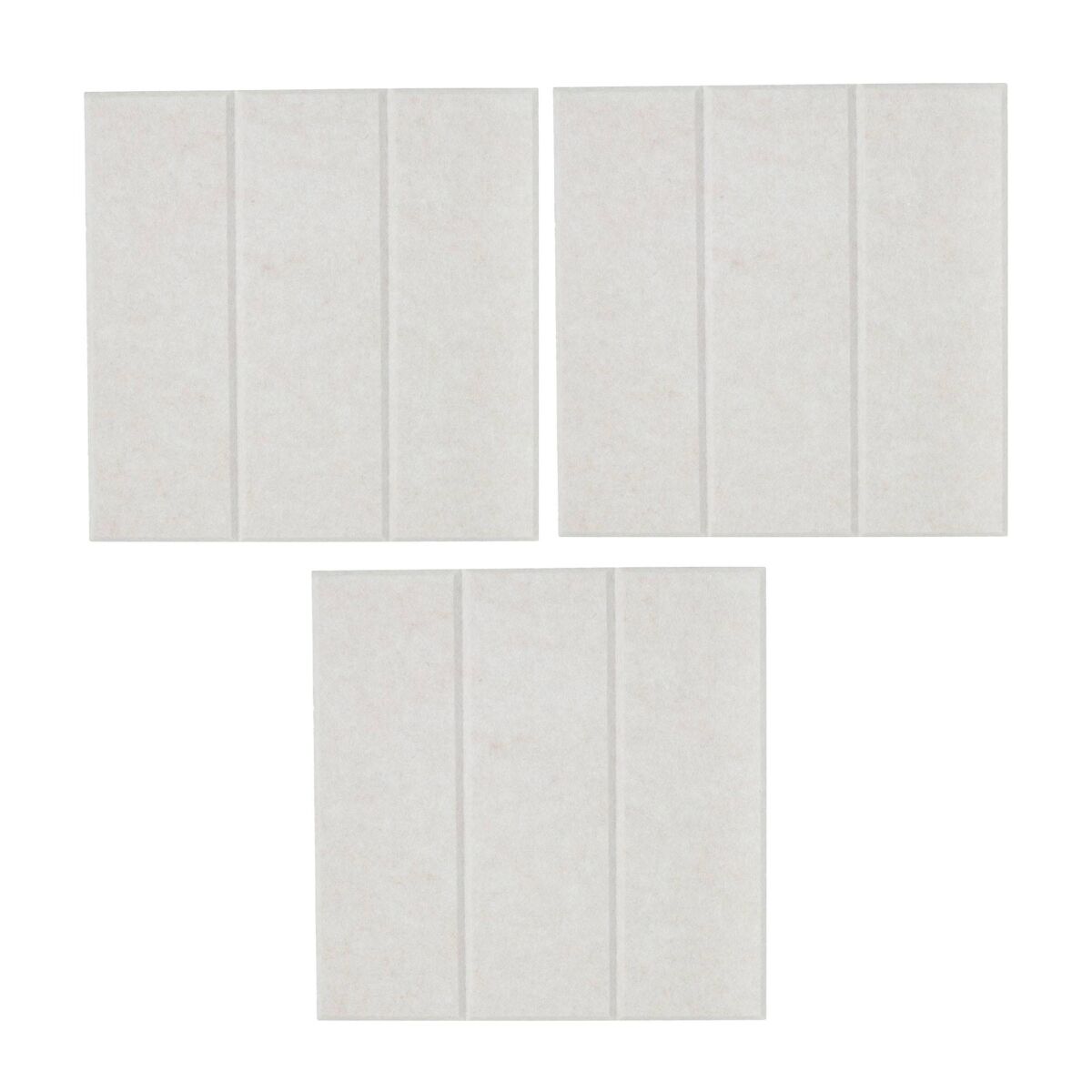 Well Home Set de 3 Paneles de fieltro decorativos