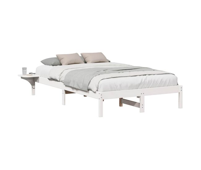 Estructura de cama doble matrimonial - 120 x 200 cm madera de pino macizo