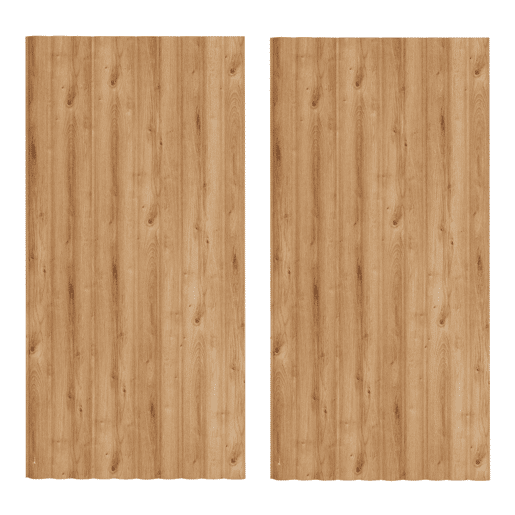 Conjunto de 2 painéis decorativos 'Alcov' da Well Home