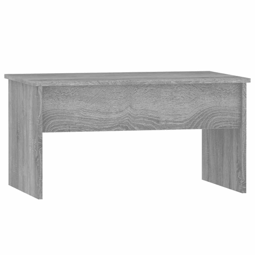 Mesa de Centro, Mesa baixa, 80x50,5x41,5cm madeira processada sonoma cinza Mesa de Centro, Mesa baixa, 80x50,5x41,5cm madeira processada sonoma cinza