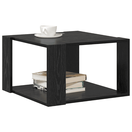 Mesa de Centro, Mesa baixa, Carvalho Preto 51,5 x 51,5 x 30 cm