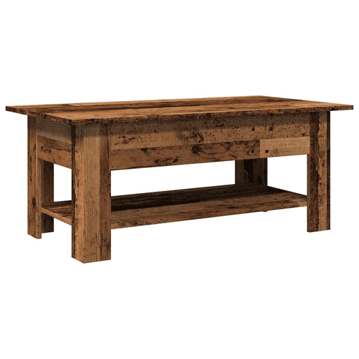 Mesa de Centro, Mesa baixa, 102x55x42 cm derivados de madeira madeira velha