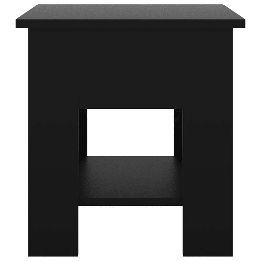 Mesa de Centro, Mesa baixa, 40x40x42 cm derivados de madeira preto