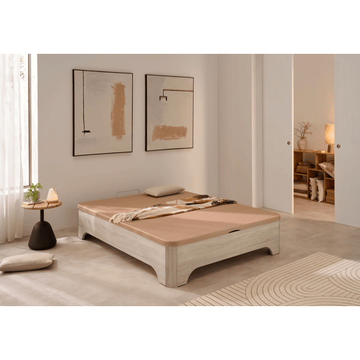 Sofá-cama dobrável Matris com pés, Arctic Elegance 90x200 (montagem incluída)