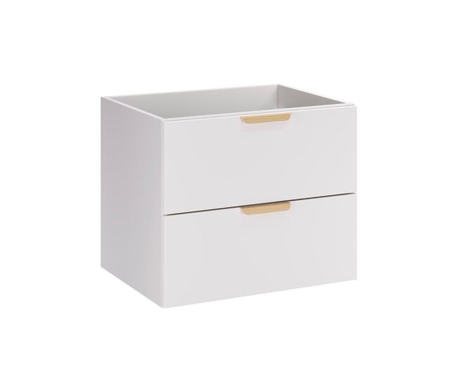 Mueble de baño oria 60cm blanco mate