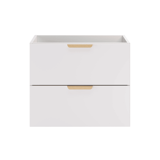 Móvel de toucador Oria 60cm Branco mate