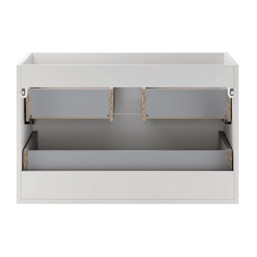 Móvel de lavatório individual Oria 80cm Branco mate Móvel de lavatório individual Oria 80cm Branco mate