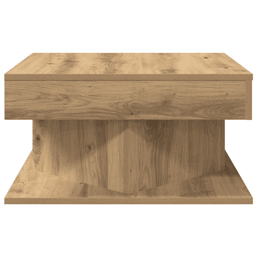 Mesa de Centro, Mesa baixa, 55x55x30 cm derivados de madeira carvalho artisiano