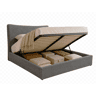 Cama de Casal Dance, Estrado Elevatório (Cinza)(200×160 cm)