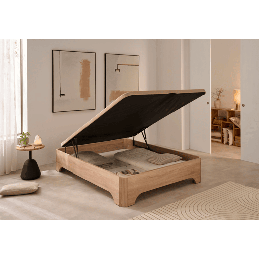 Sofá-cama dobrável elevado Matris com pés, Elegance Cambrian 150x200 (montagem não incluída)