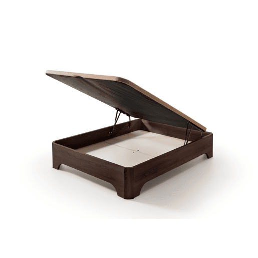 Sofá-cama dobrável elevado Matris com pés, Elegance wengué 90x200 (montagem incluída)