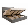 Cama de Casal Dance, Estrado Elevatório (Cinza)(200×180 cm)