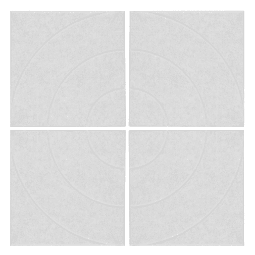 Conjunto de 4 painéis decorativos de feltro Well Home