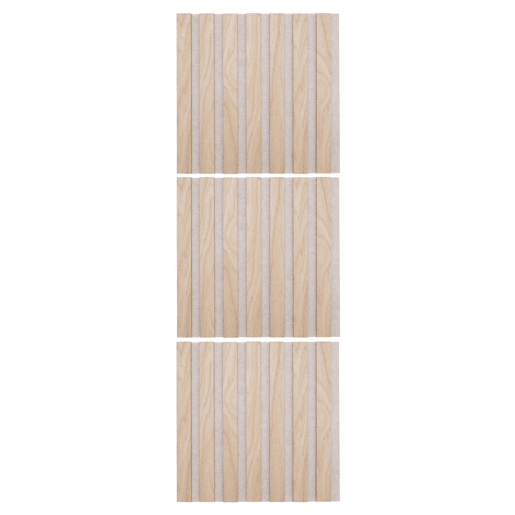 Conjunto de 3 painéis decorativos Well Home 'Colva'