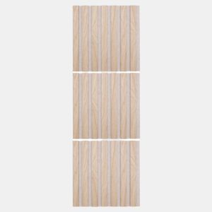 Conjunto de 3 painéis decorativos Well Home 'Colva'