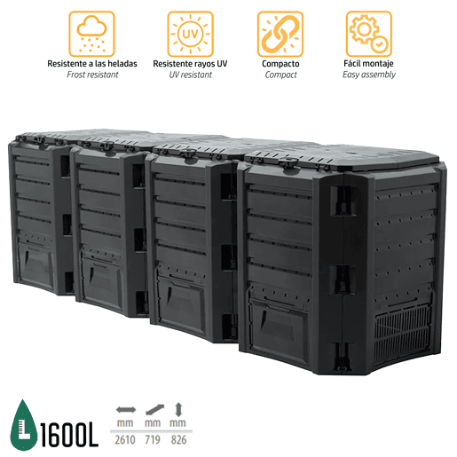 Módulo Compostagem Green 1600L Módulo Compostagem Green 1600L