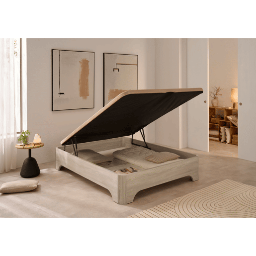 Sofá-cama dobrável Matris com pés, Arctic Elegance 90x200 (montagem não incluída)