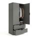 Armario Lark 81 Armario Lark 81 Gris Oscuro
