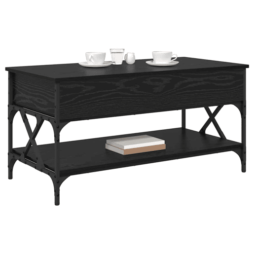 Mesa de Centro, Mesa baixa, Carvalho Preto 100 x 50 x 50 cm