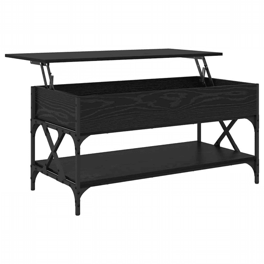 Mesa de Centro, Mesa baixa, Carvalho Preto 100 x 50 x 50 cm