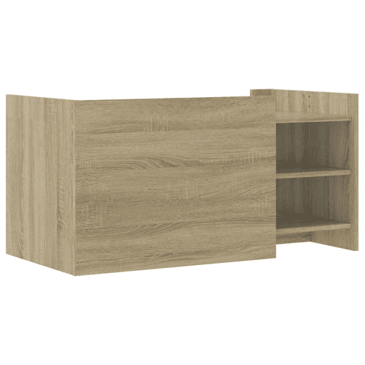 Mesa de Centro, Mesa baixa, 100x50x50cm derivados de madeira carvalho sonoma