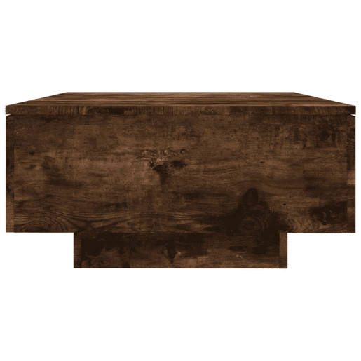 Mesa de Centro, Mesa baixa, 90x60x31 cm derivados de madeira carvalho fumado