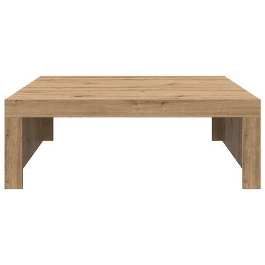 Mesa de Centro, Mesa baixa, 100x100x35 cm derivados madeira carvalho artisiano