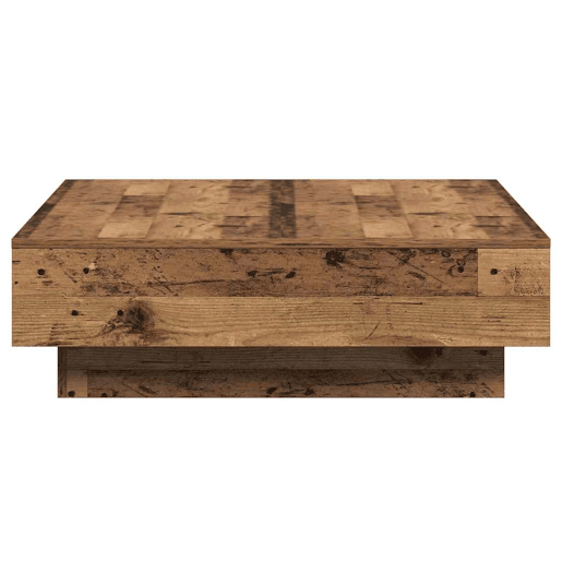 Mesa de Centro, Mesa baixa, Madeira antiga 90 x 90 x 28 cm