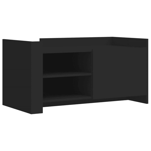 Mesa de Centro, Mesa baixa, 100x50x50 cm derivados de madeira preto