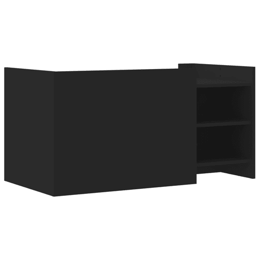 Mesa de Centro, Mesa baixa, 100x50x50 cm derivados de madeira preto