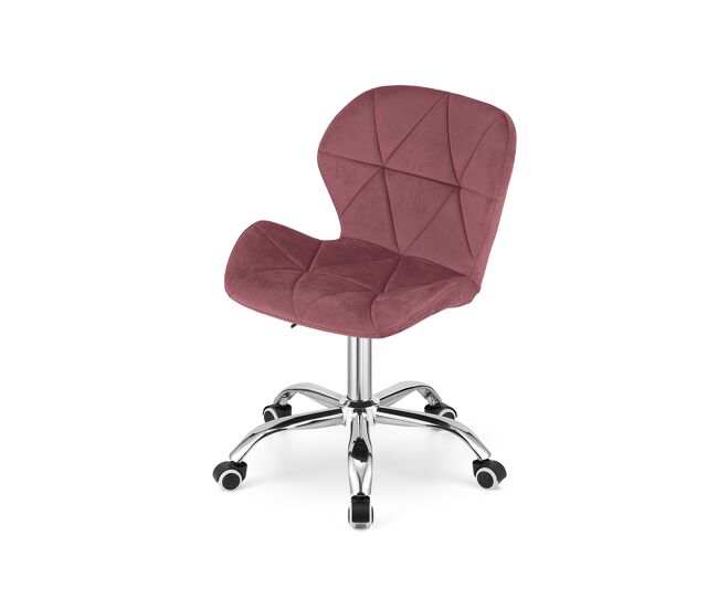 Silla de oficina avola, rosa oscuro