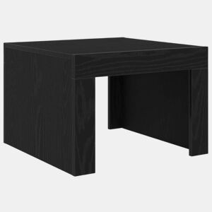 Mesa de Centro, Mesa baixa, Carvalho Preto 50 x 50 x 35 cm