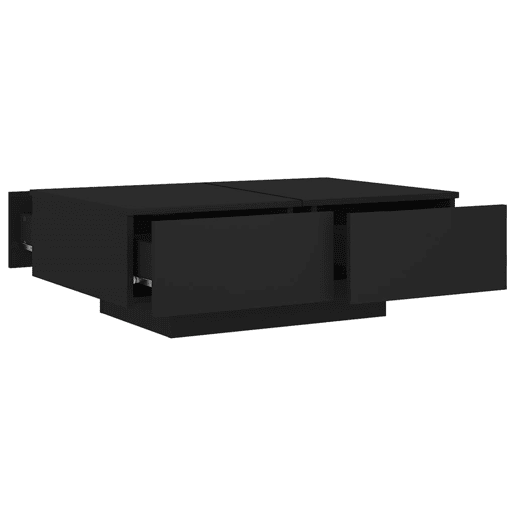 Mesa de Centro, Mesa baixa, 90x60x31 cm contraplacado preto