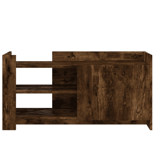 Mesa de Centro, Mesa baixa, 100x50x50cm derivados de madeira carvalho fumado