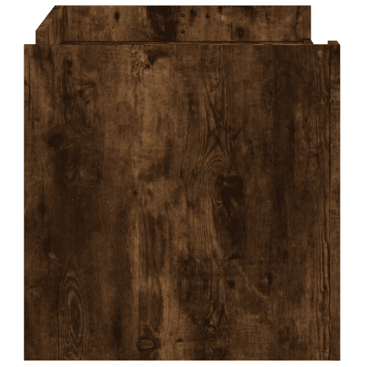 Mesa de Centro, Mesa baixa, 100x50x50cm derivados de madeira carvalho fumado