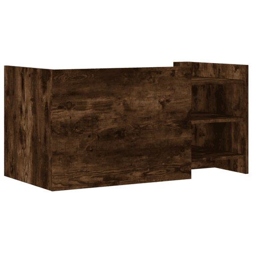 Mesa de Centro, Mesa baixa, 100x50x50cm derivados de madeira carvalho fumado