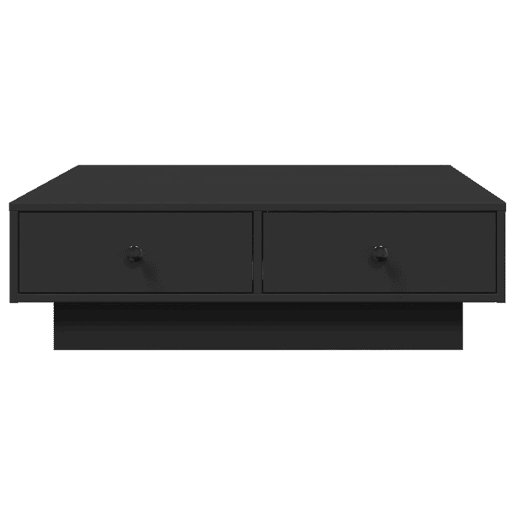 Mesa de Centro, Mesa baixa, 90x90x28 cm contraplacado preto