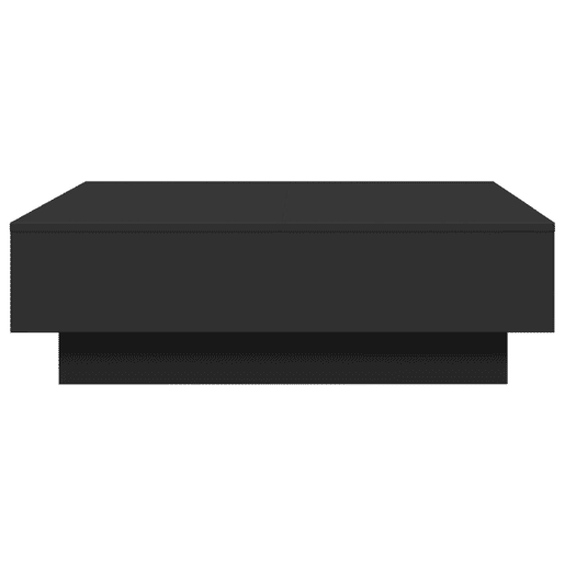 Mesa de Centro, Mesa baixa, 90x90x28 cm contraplacado preto
