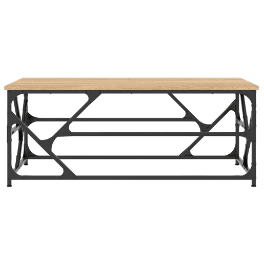 Mesa de Centro, Mesa baixa, 100x50x40 cm derivados madeira cor carvalho sonoma