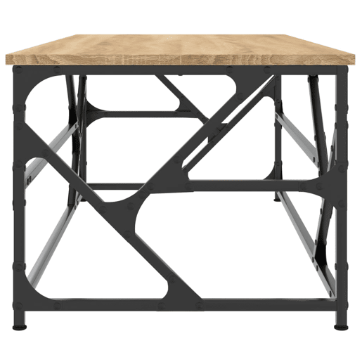 Mesa de Centro, Mesa baixa, 100x50x40 cm derivados madeira cor carvalho sonoma