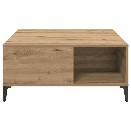 Mesa de Centro, Mesa baixa, Carvalho Artesanal 80 x 80 x 36,5 cm