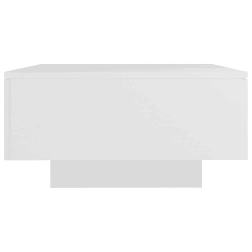 Mesa de Centro, Mesa baixa, 90x60x31 cm contraplacado branco