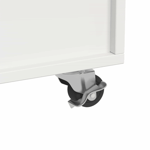 Carrinho de cozinha 107 cm - com bancada, suporte para toalhas, prateleira para especiarias, divisórias ajustáveis - branco