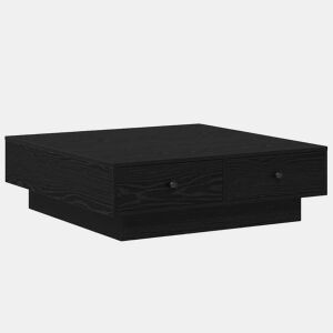 Mesa de Centro, Mesa baixa, Carvalho Preto 90 x 90 x 28 cm
